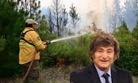 Mientras la Patagonia arde, Milei celebró en Mar del Plata y evitó toda referencia a los incendios