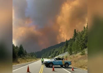Habilitan la circulación en la RN 40 entre Epuyén y El Hoyo, pero piden extrema precaución
