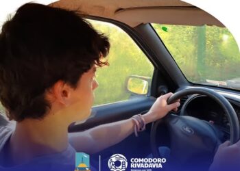 Habilitan la pista de manejo del Km 4 para prácticas de conducción en Comodoro
