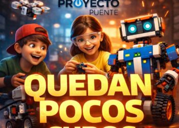 Últimos lugares para el Taller de Robótica con LEGO en Proyecto Puente