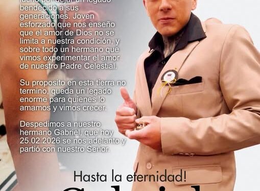 Profundo dolor en Comodoro: murió Gabriel Jaramillo tras permanecer diez días internado