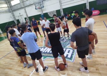 Finaliza en Comodoro la primera concentración del preseleccionado masculino de básquet rumbo a los Juegos Epade