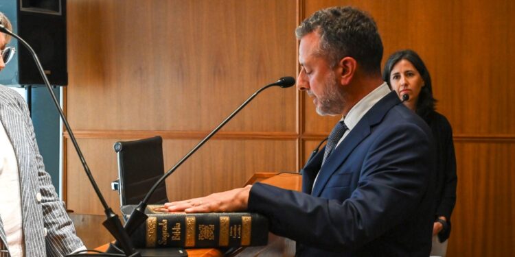 Diego Maceratesi juró como nuevo Secretario Penal del Superior Tribunal de Justicia