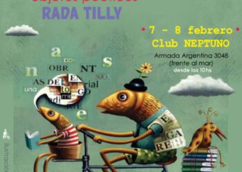 Feria del libro y objetos poéticos en Rada Tilly