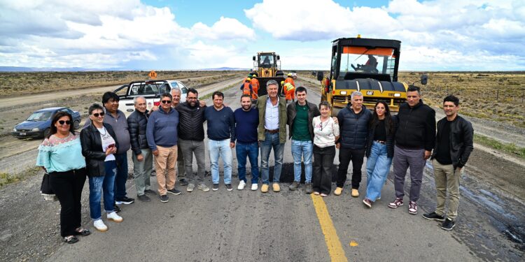 Comenzó la obra de la Ruta Nacional 40 “Los Tamariscos – Facundo” con fondos provinciales