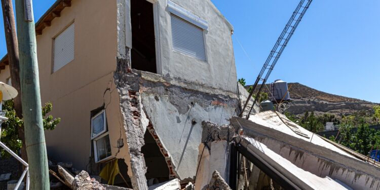 La Municipalidad extenderá el Certificado de Afectación por la Emergencia Geológica y Urbanística