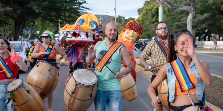 Este finde, el mar se llena de carnaval en Rada Tilly