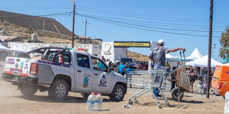 Comodoro refuerza la asistencia tras la emergencia en el Cerro Hermitte: la inversión supera los $1.650 millones