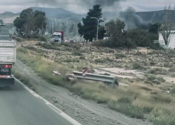 Murió un camionero tras incendiarse un vehículo de gran porte en la Ruta 3