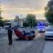 Violento choque y vuelco en Ruta 3: un joven fue hospitalizado en Comodoro