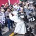 Nueva represión a jubilados frente al Congreso