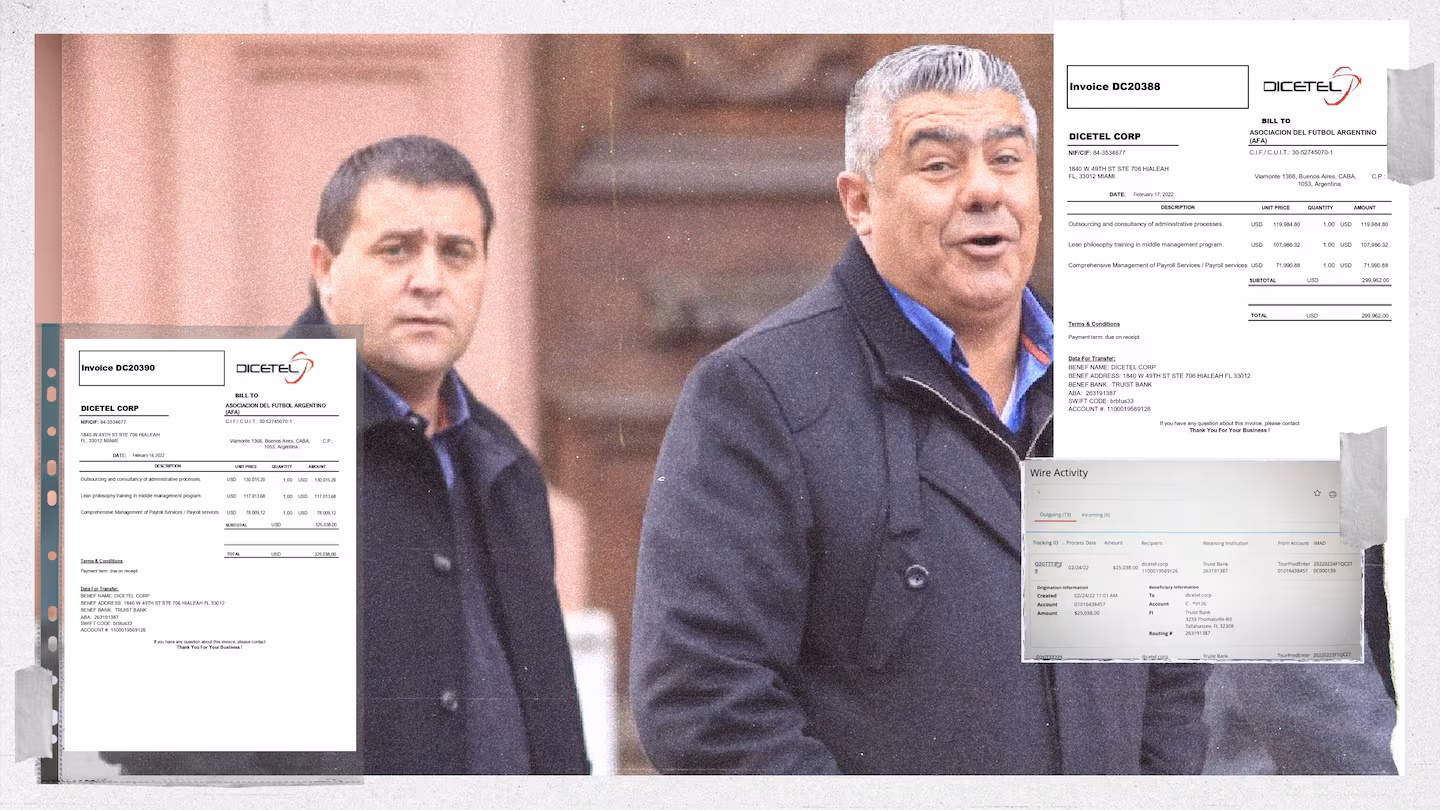 Chats filtrados: la orden de mover fondos de la AFA a una «empresa fantasma»