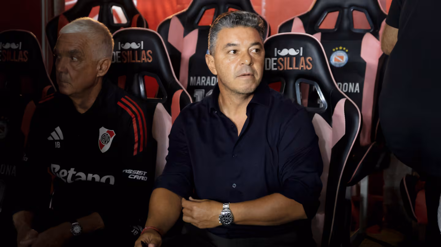 El preciso instante en que Gallardo supo que River perdía: su reacción al gol de Argentinos