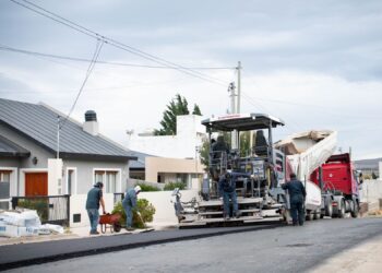 Pavimentación en Rada Tilly: el Municipio detalló las obras en ejecución y las previstas para 2026