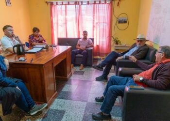 Macharashvili se reunió con la familia de “Nino” Villarroel