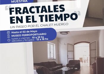 “Fractales en el tiempo”: una muestra que invita a redescubrir la historia del Chalet Huergo