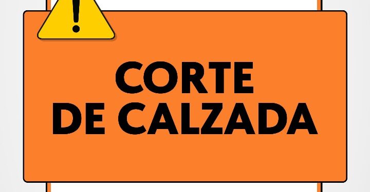 Corte total de calzada en Próspero Palazzo por trabajos de saneamiento