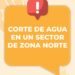 Corte programado de agua en Km. 18 este miércoles en Comodoro Rivadavia