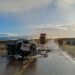 Siguen trabajando tras más de dos horas en el choque fatal de Ruta 3: los vehículos iban en sentidos opuestos