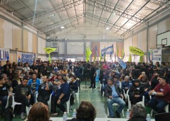 El PJ denunció en Esquel “la sociedad política entre Torres y Milei”