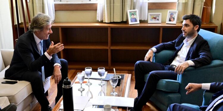 Torres se reunió con el ministro de Justicia Mahiques