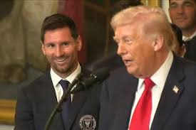 Milei y Messi con Trump, Maradona hay uno solo