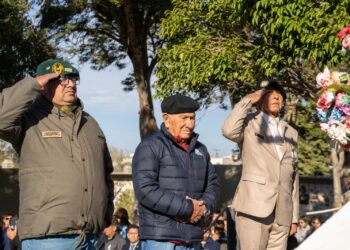 No hubo desfile pero si el eterno recuerdo y homenaje a los caídos en Malvinas