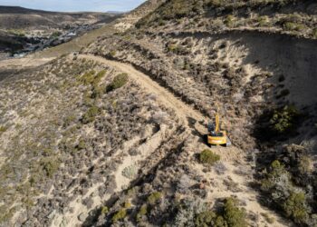 El Municipio avanza con tareas paliativas en la zona del cerro Hermitte