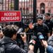 Milei prohibió el ingreso de periodistas, el mismo día que recibió al controvertido Thiel