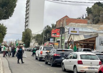 Ruidazo  de ATE frente al Regional