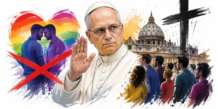 León XIV ratificó que la Iglesia no avala la bendición formal de parejas homosexuales