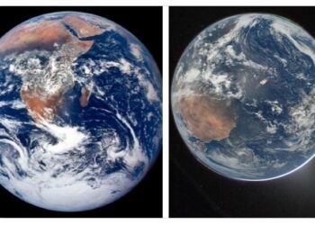 De Apolo 17 a Artemis II: la Tierra sigue deslumbrando desde el espacio