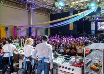 Festín de Sabores: Cocina en vivo, música y compromiso sustentable en el Predio Ferial