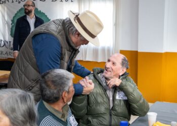 El intendente acompañó el encuentro que integró a adultos mayores de la ciudad