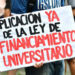 Universidades  notifican a justicia de incumplimiento de ley de financiación