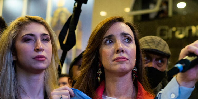Victoria Villarruel llegó a Santa Cruz y su visita marca un fuerte gesto político en la Patagonia