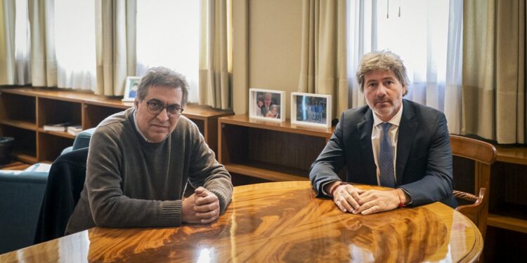 Javier Raidan se reunió con el ministro de Justicia de la Nación