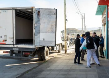 El Municipio detectó irregularidades en un transporte de alimentos durante una inspección de rutina