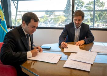 El Banco del Chubut y el Superior Tribunal de Justicia firmaron un convenio de cooperación institucional