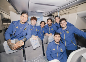 La Delegación Argentina rumbo a Kansas