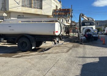El Municipio solucionó un importante taponamiento pluvial en barrio San Martín
