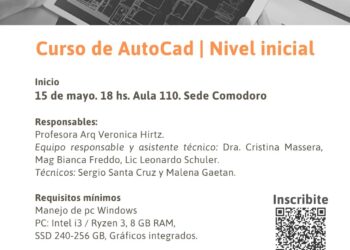 La Facultad  de Humanidades lanza curso de AutoCAD nivel inicial como herramienta para las demandas del mercado laboral