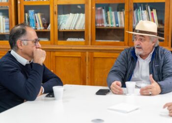 Macharashvili y Wisky coordinan acciones para fortalecer el sistema de salud y reactivar el Hospital Militar