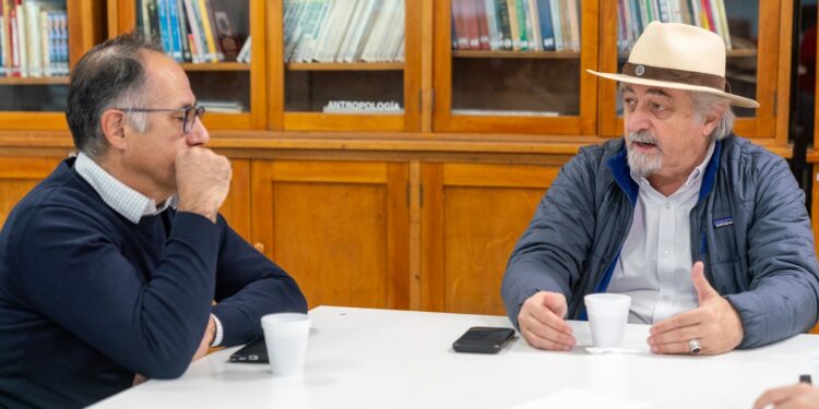 Macharashvili y Wisky coordinan acciones para fortalecer el sistema de salud y reactivar el Hospital Militar