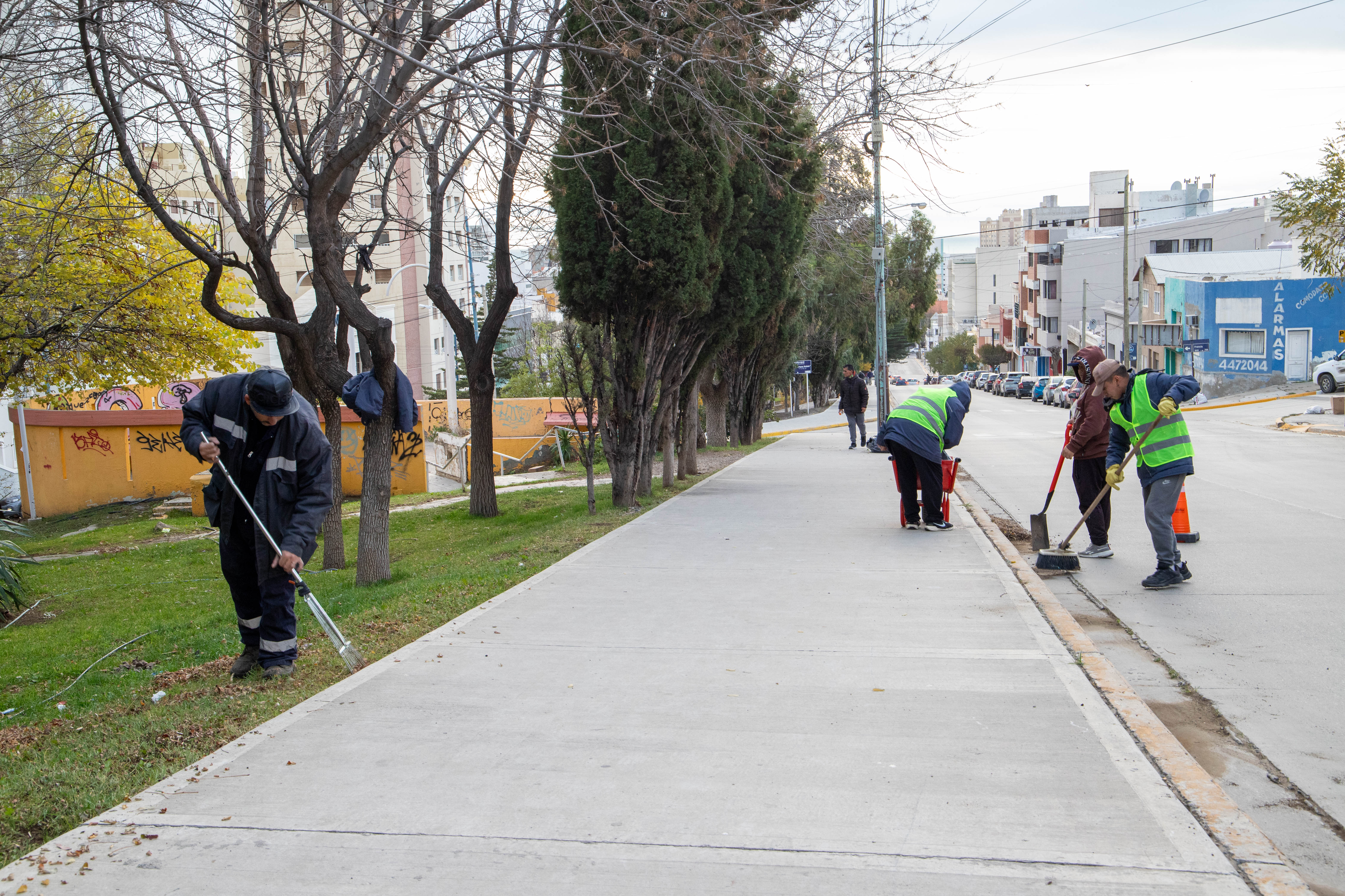 La Municipalidad avanza con tareas de mantenimiento integral en la ciudad