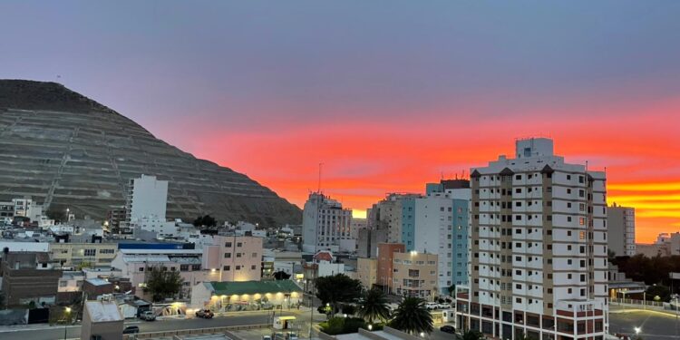 Martes frío y ventoso en Comodoro