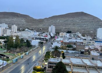 Domingo inestable en Comodoro con lloviznas y viento