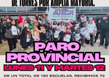 La ATECh rechazó la propuesta del gobierno, para el lunes y el martes