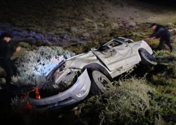 Volcó con una Toyota Hilux en el camino del Infiernillo y dio positivo en el test de alcoholemia