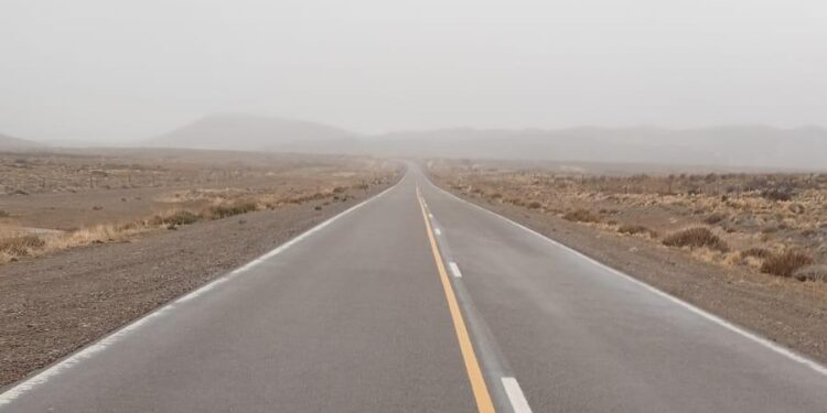 Vialidad Nacional pidió extremar la precaución por niebla en rutas de Chubut